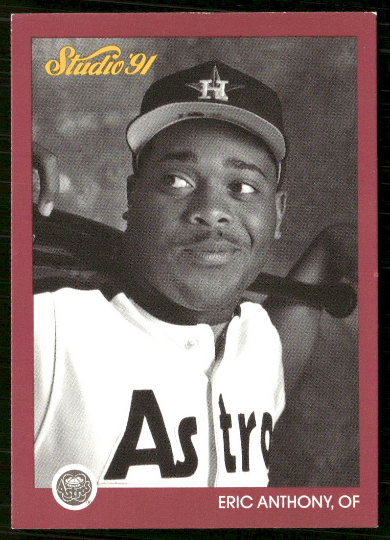 Eric Anthony 1991 Studio #171 Houston Astros front