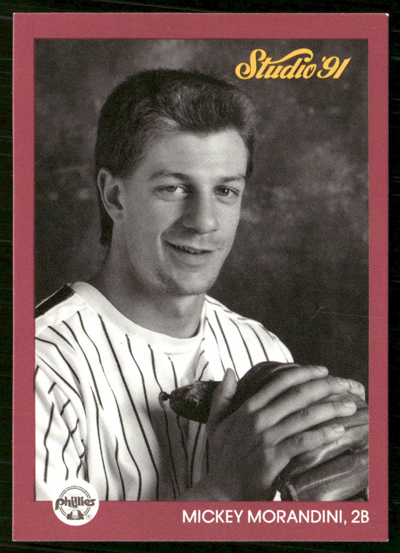 Mickey Morandini 1991 Studio #218 Philadelphia Phillies front