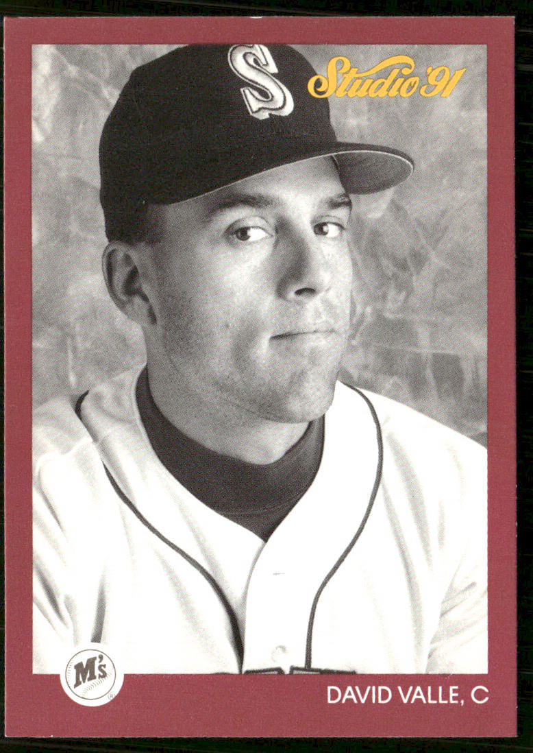 David Valle 1991 Studio #120 Seattle Mariners front