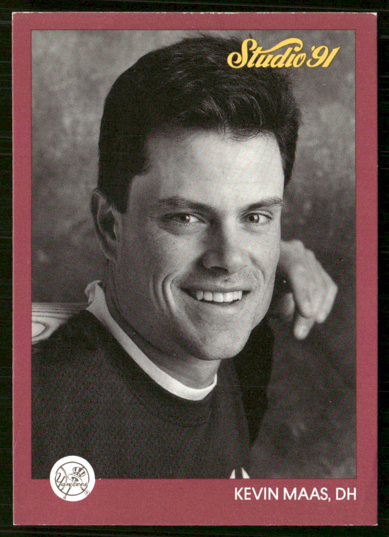 Kevin Maas 1991 Studio #96 New York Yankees front