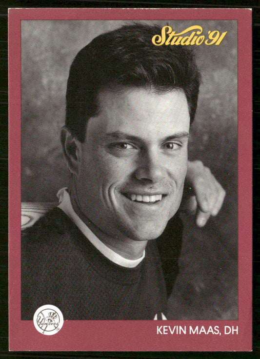 Kevin Maas 1991 Studio #96 New York Yankees front