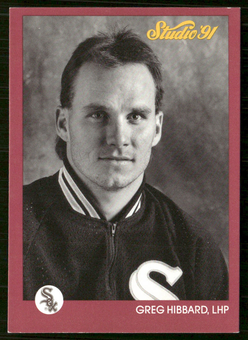 Greg Hibbard 1991 Studio #34 Chicago White Sox front