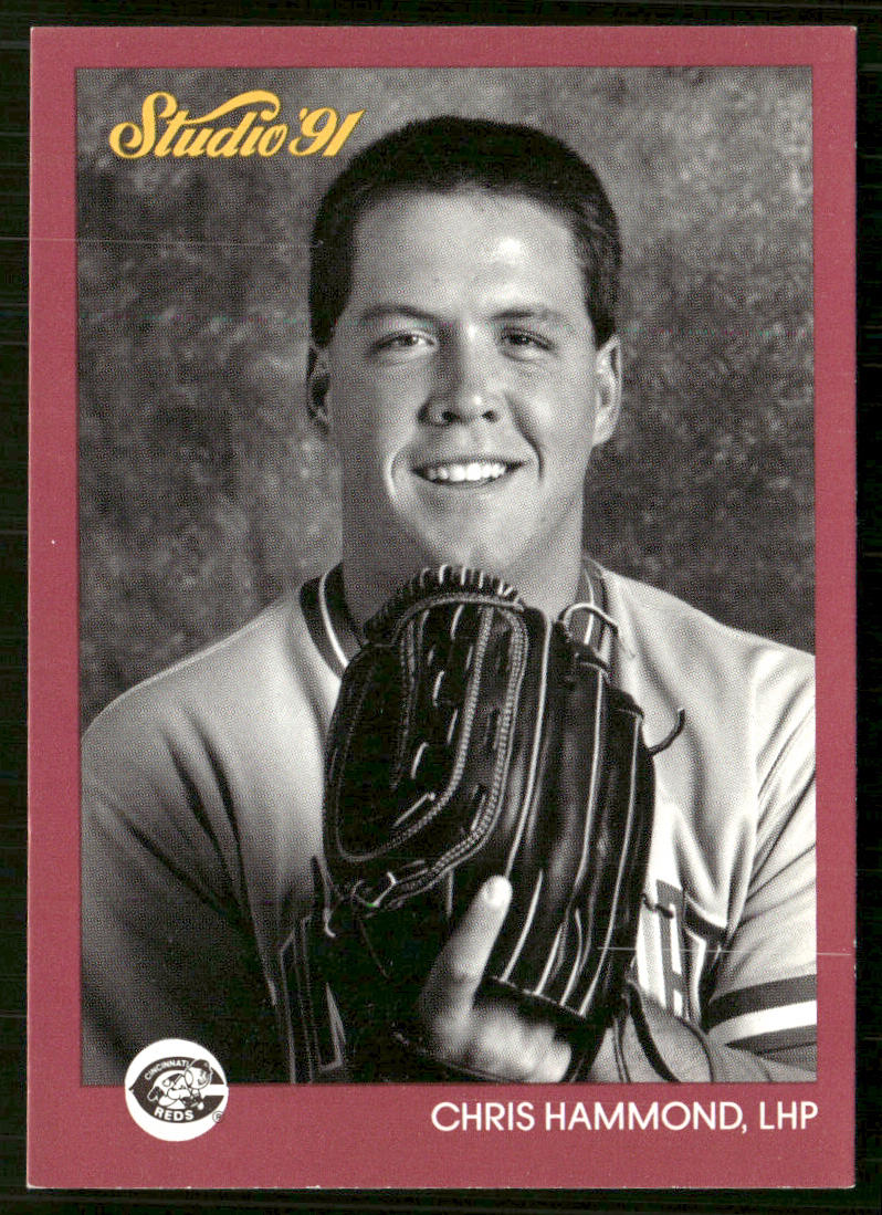 Chris Hammond 1991 Studio #165 Cincinnati Reds front