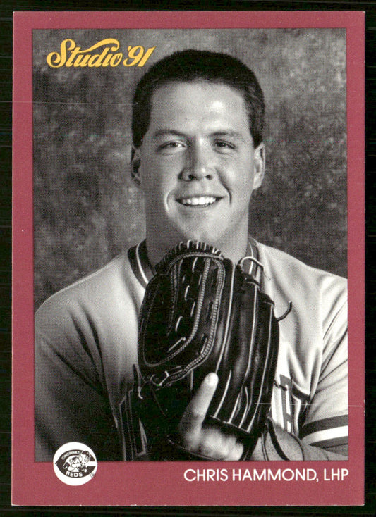 Chris Hammond 1991 Studio #165 Cincinnati Reds front