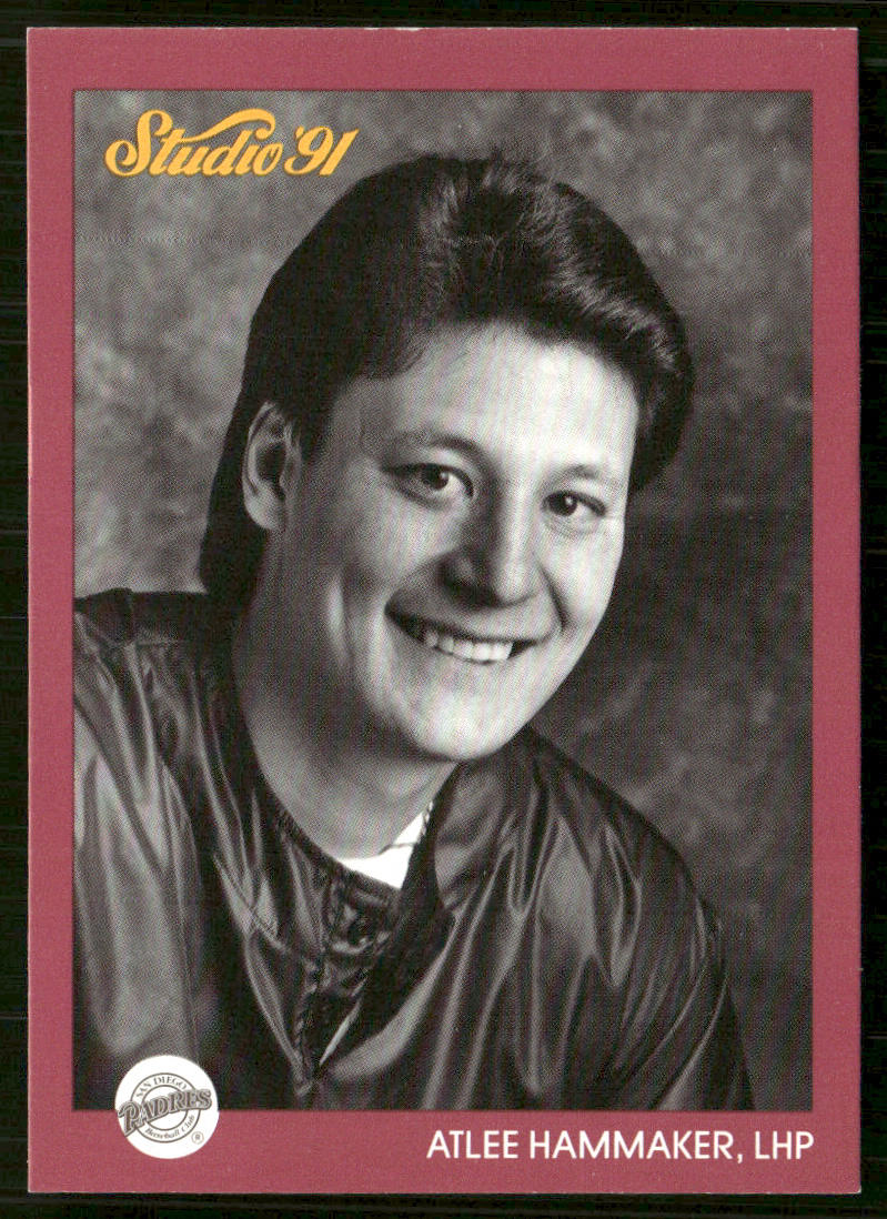 Atlee Hammaker 1991 Studio #246 San Diego Padres front
