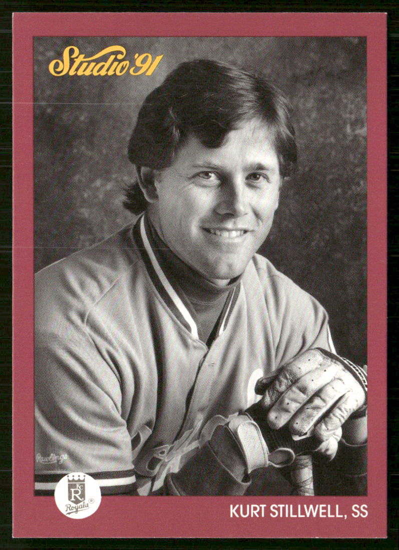 Kurt Stillwell 1991 Studio #70 Kansas City Royals front