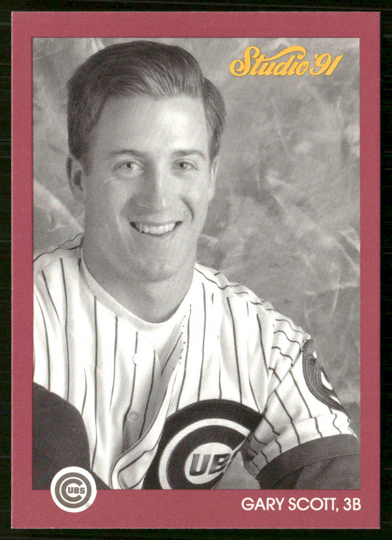 Gary Scott 1991 Studio #159 RC Chicago Cubs front