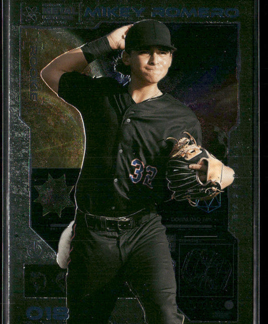 Mikey Romero 2023 SkyBox Metal Universe Champions #018 Boston Red Sox