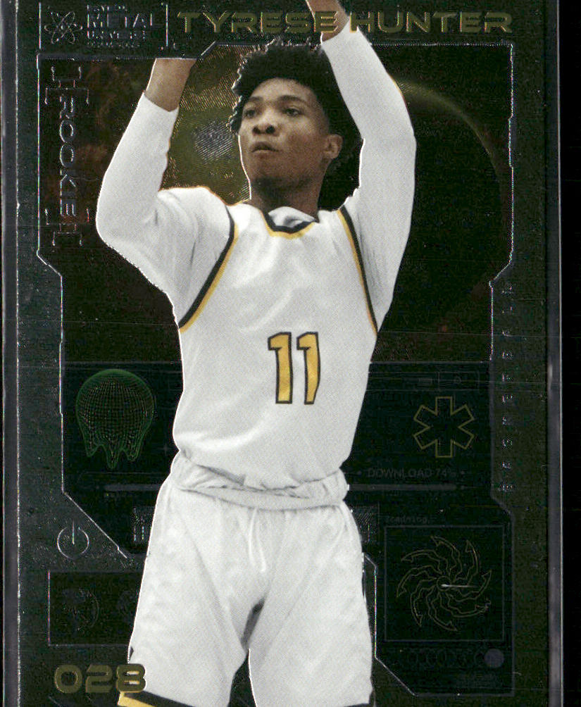 Tyrese Hunter 2023 SkyBox Metal Universe Champions #028 Minnesota Vikings