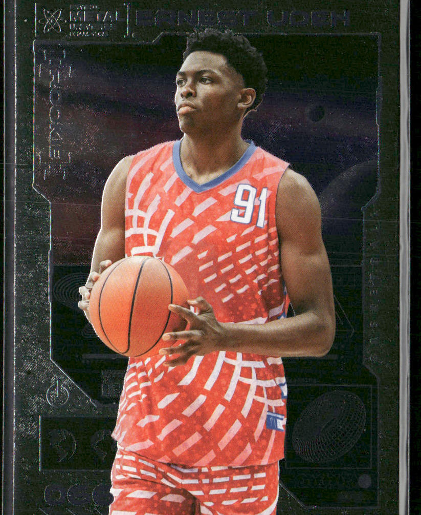 Ernest Udeh 2023 SkyBox Metal Universe Champions #066