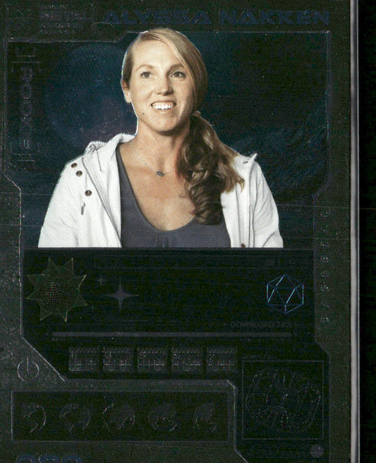Alyssa Nakken 2023 SkyBox Metal Universe Champions #080