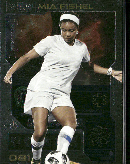 Mia Fishel 2023 SkyBox Metal Universe Champions #081