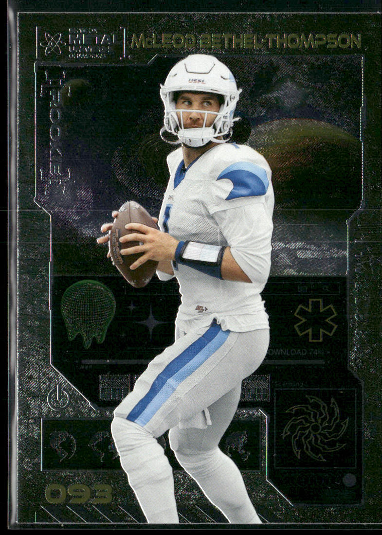 McLeod Bethel-Thompson 2023 SkyBox Metal Universe Champions #093