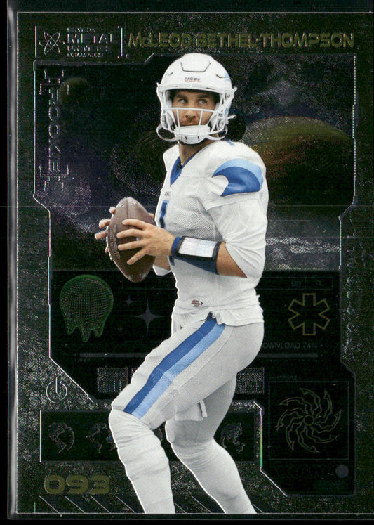McLeod Bethel-Thompson 2023 SkyBox Metal Universe Champions #093