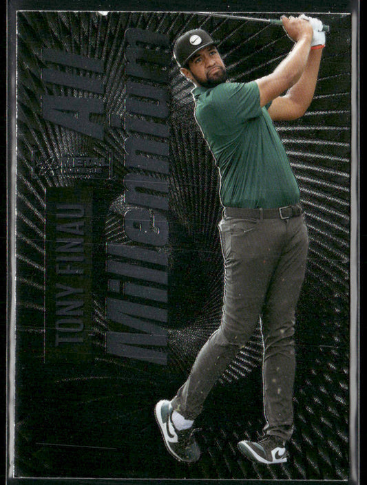 Tony Finau 2023 SkyBox Metal Universe Champions #144