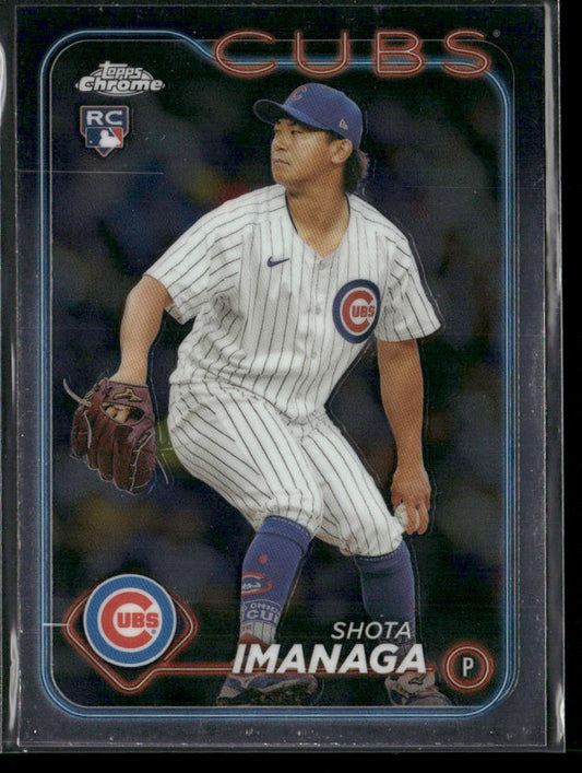 Shota Imanaga 2024 Topps Chrome #121 RC Chicago Cubs