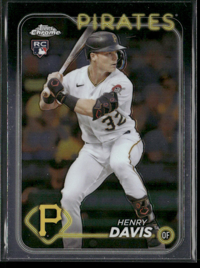 Henry Davis 2024 Topps Chrome #260 RC Pittsburgh Pirates