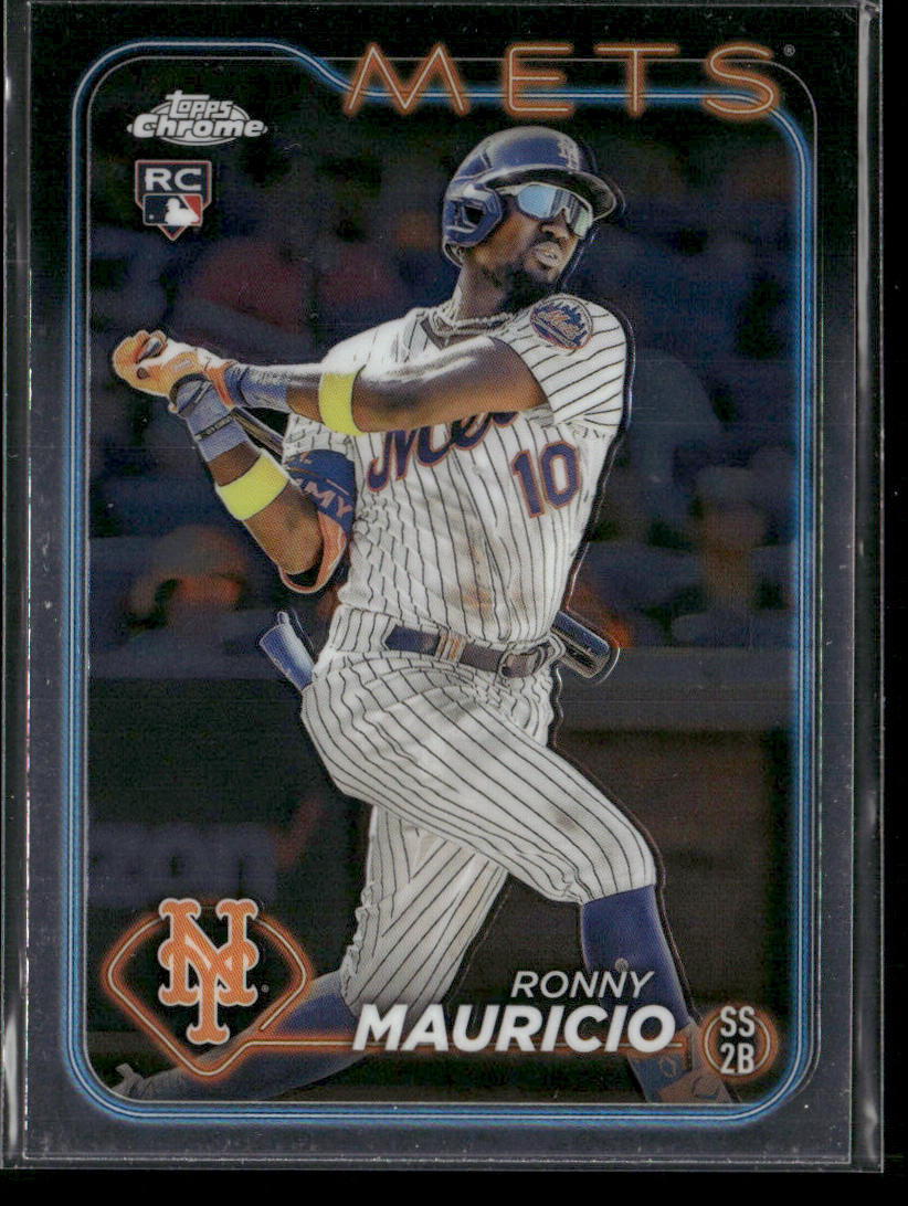 Ronny Mauricio 2024 Topps Chrome #28 RC New York Mets