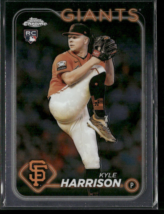 Kyle Harrison 2024 Topps Chrome #191 RC San Francisco Giants