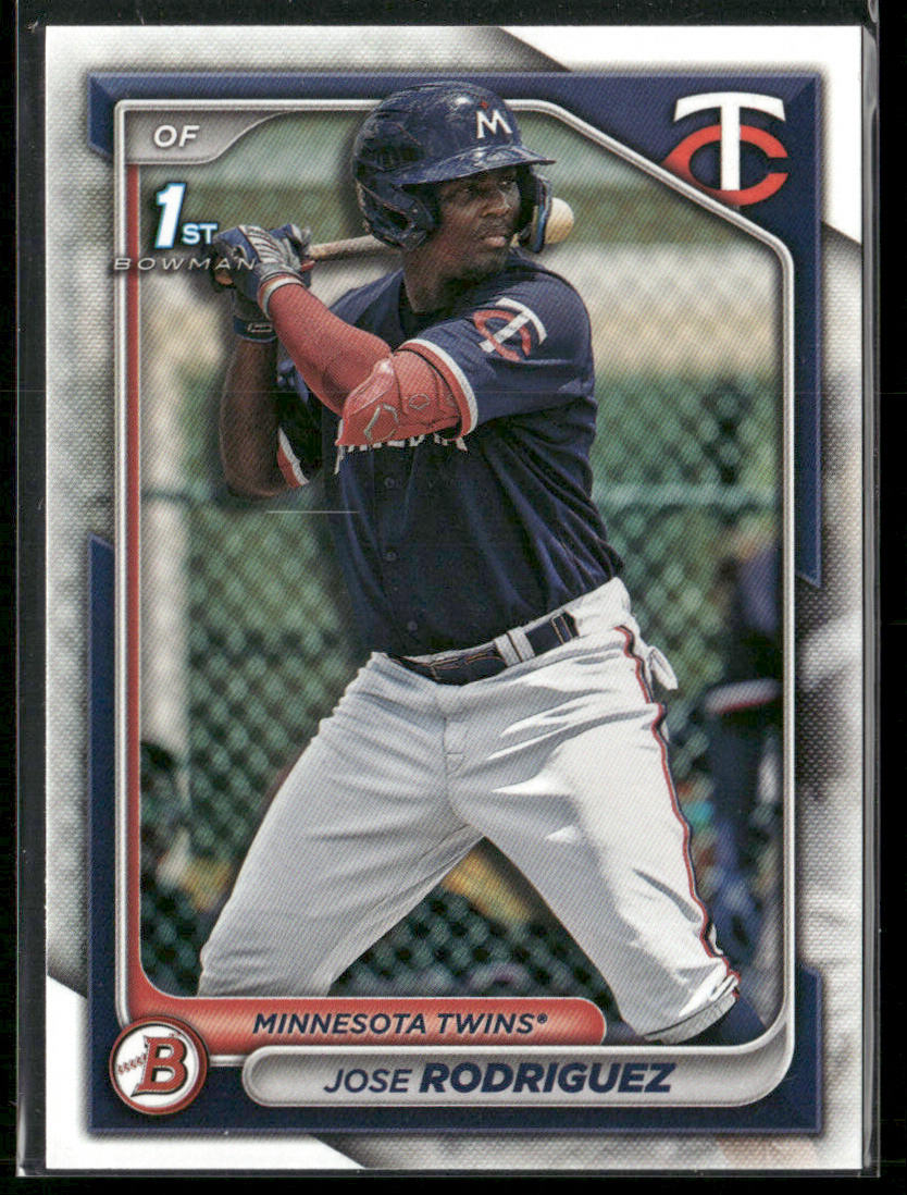 Jose Rodriguez 2024 Bowman Prospects #BP-71 Minnesota Twins