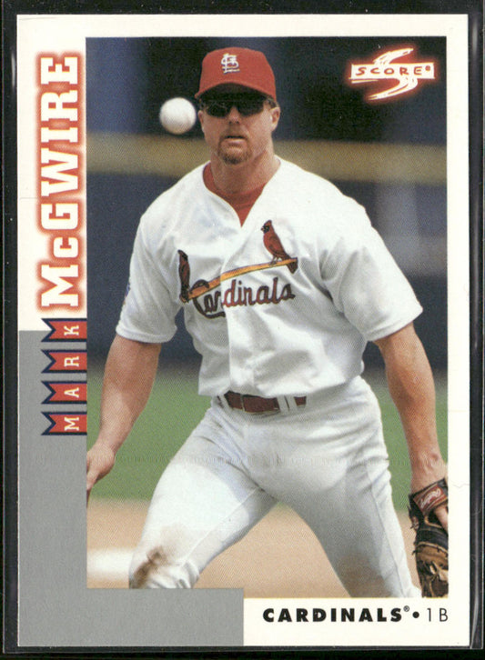 Mark McGwire 1998 Score Rookie & Traded #RT25 St. Louis Cardinals