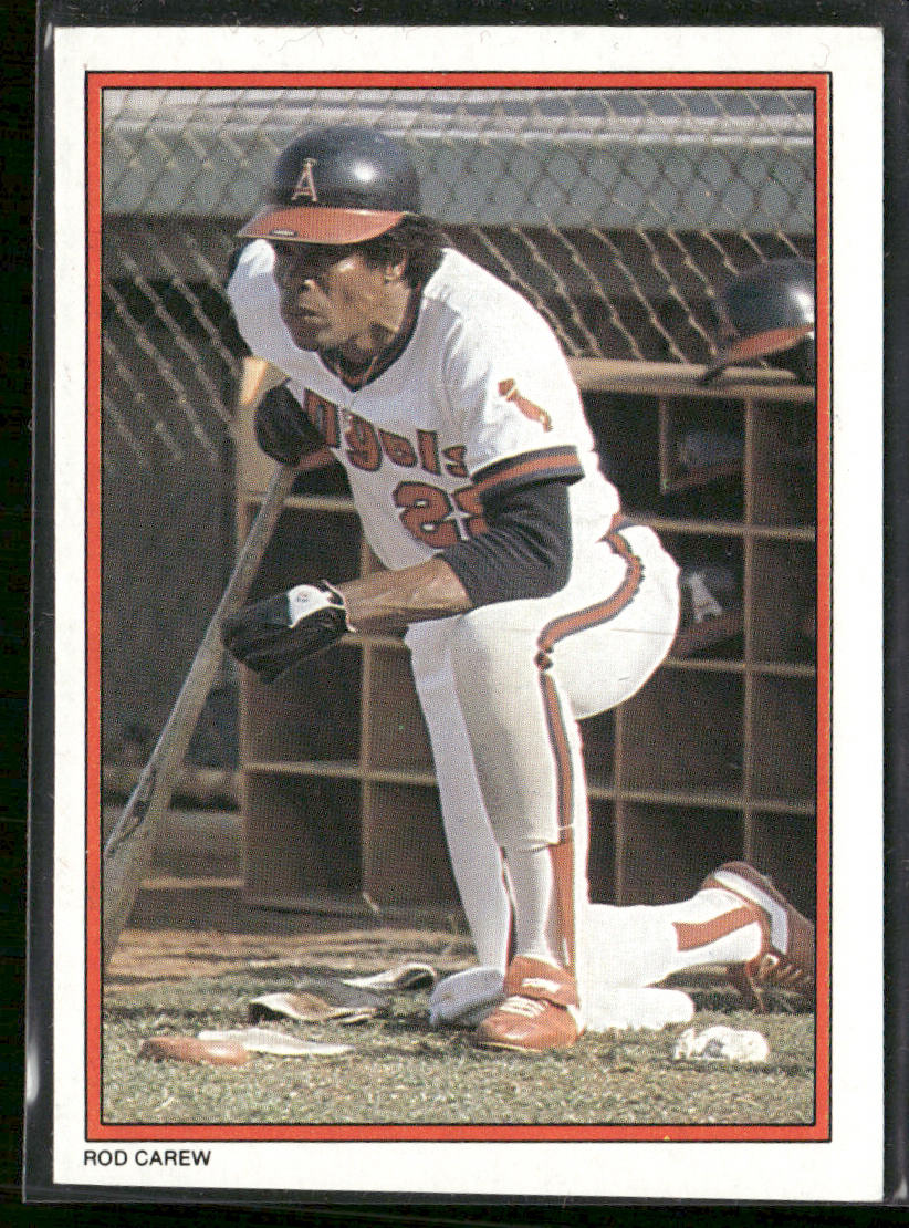 Rod Carew 1984 Topps 1984 All-Star Set Collector's Edition (Glossy Send-Ins) #26