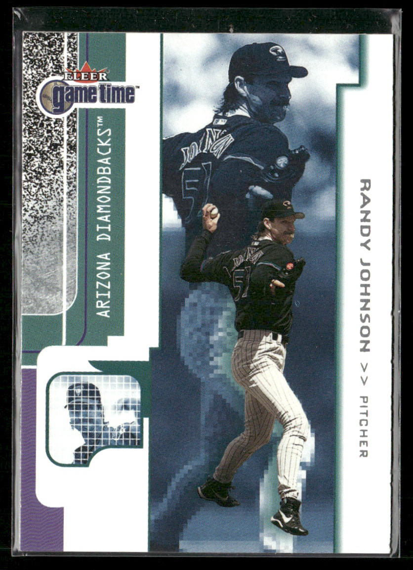 Randy Johnson 2001 Fleer Game Time #62 Arizona Diamondbacks