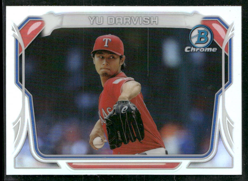 Yu Darvish 2014 Bowman Chrome Mini #MC-YD Texas Rangers