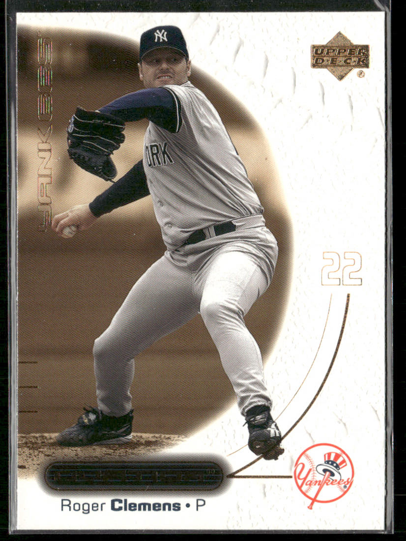 Roger Clemens 2001 Upper Deck Ovation #27 New York Yankees