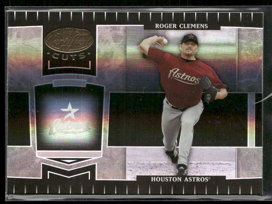 Roger Clemens 2004 Leaf Certified Cuts #95 Houston Astros