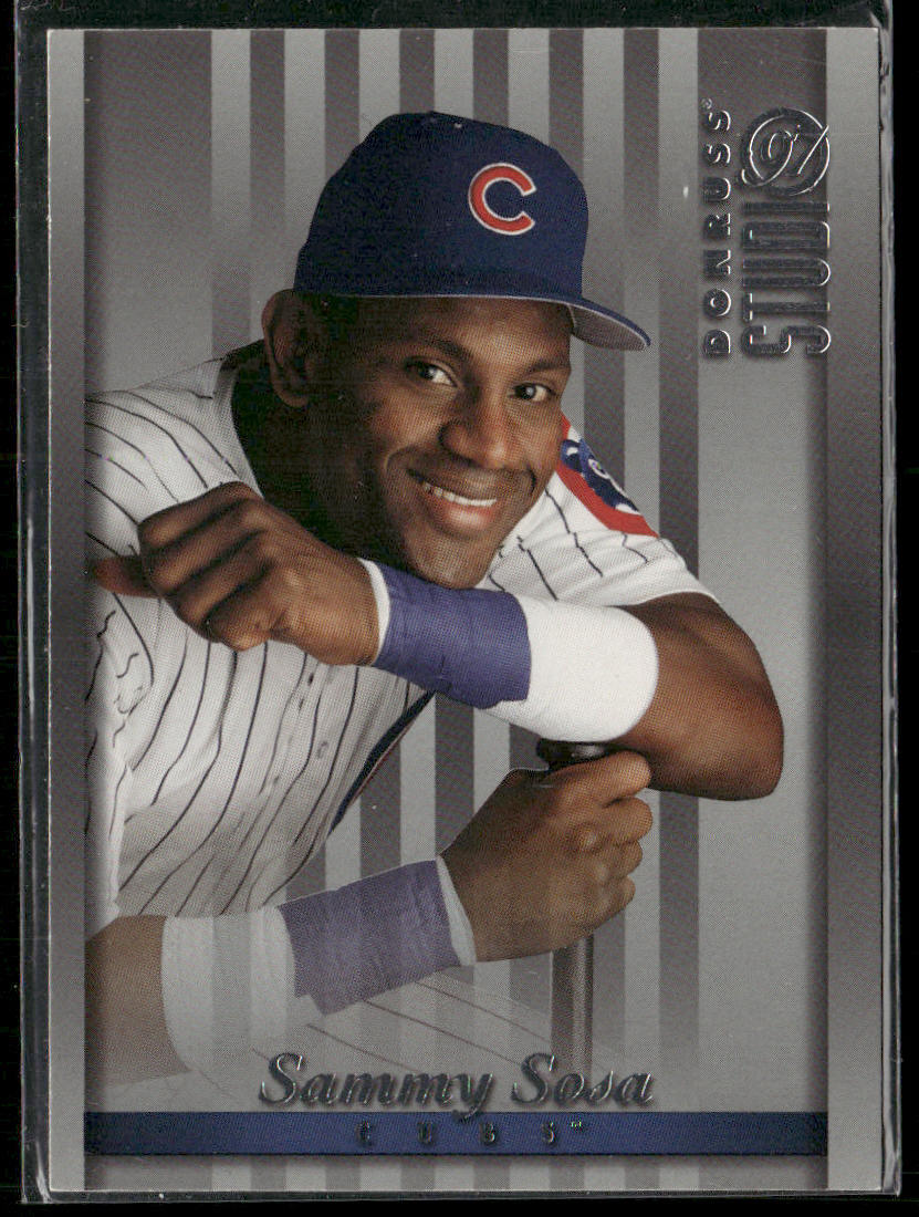 Sammy Sosa 1997 Studio #37 Chicago Cubs