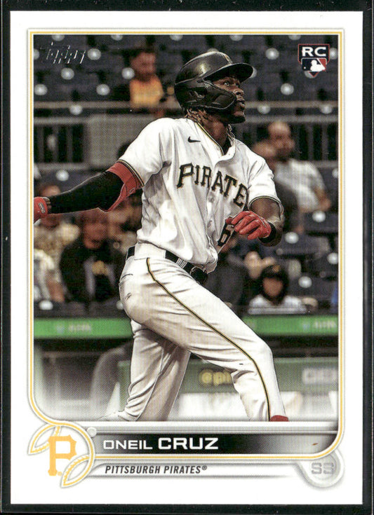 Oneil Cruz 2022 Topps #537 RC Pittsburgh Pirates