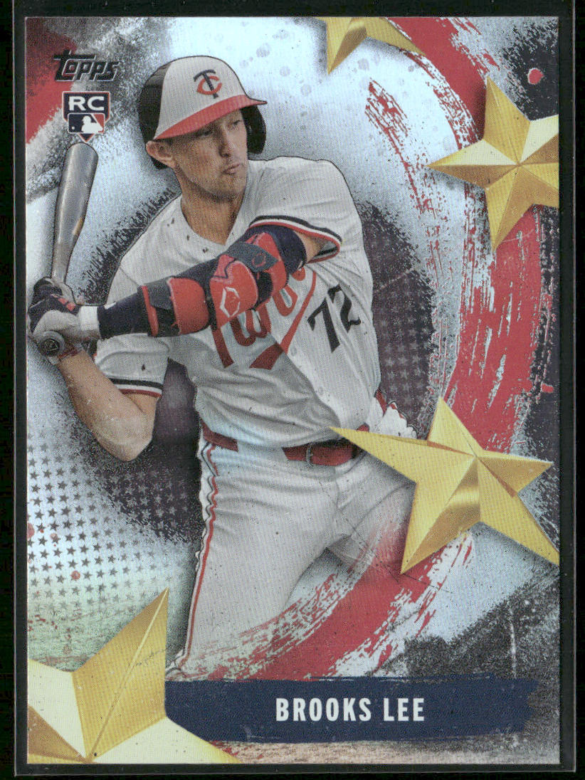Brooks Lee 2025 Topps Stars of MLB #SMLB-19 Minnesota Twins