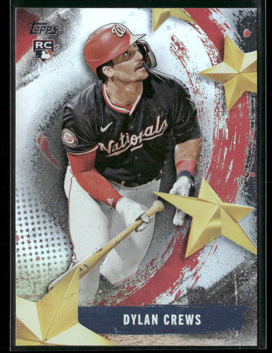 Dylan Crews 2025 Topps Stars of MLB #SMLB-30 Washington Nationals