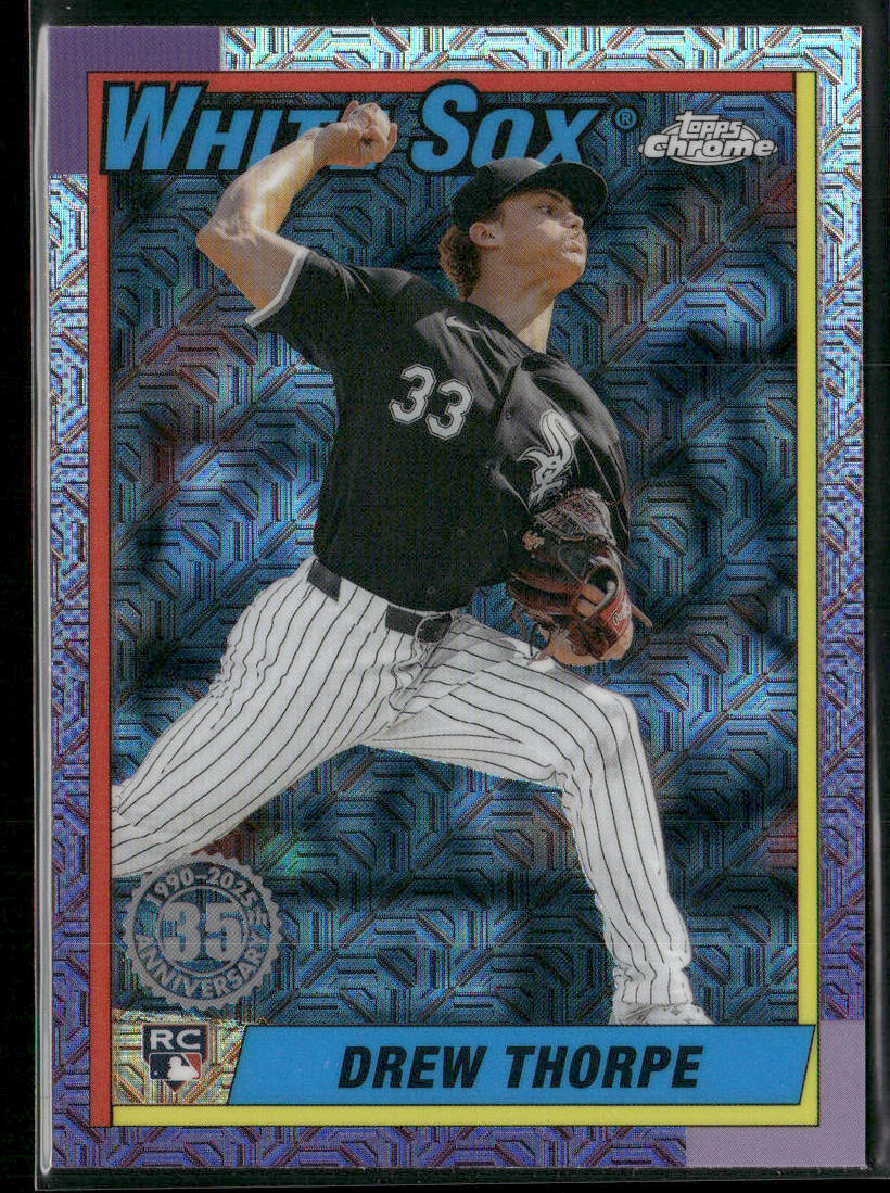 Drew Thorpe 2025 Topps 1990 Topps Baseball 35th Anniversary Chrome #T90C-20