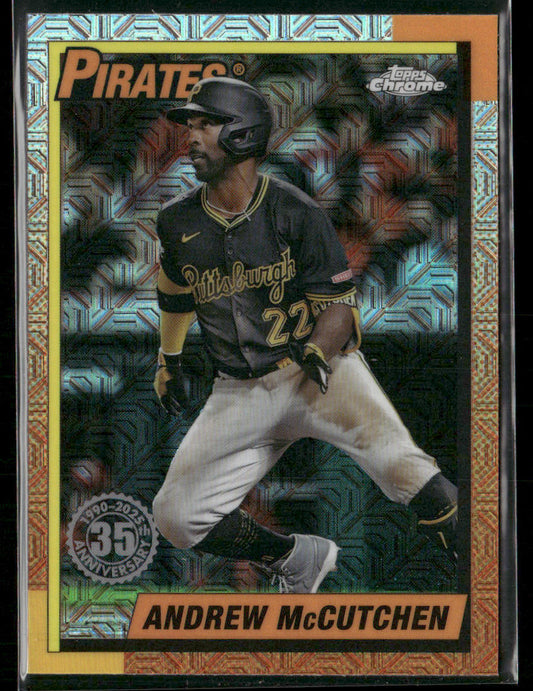 Andrew McCutchen 2025 Topps 1990 Topps Baseball 35th Anniversary Chrome #T90C-95