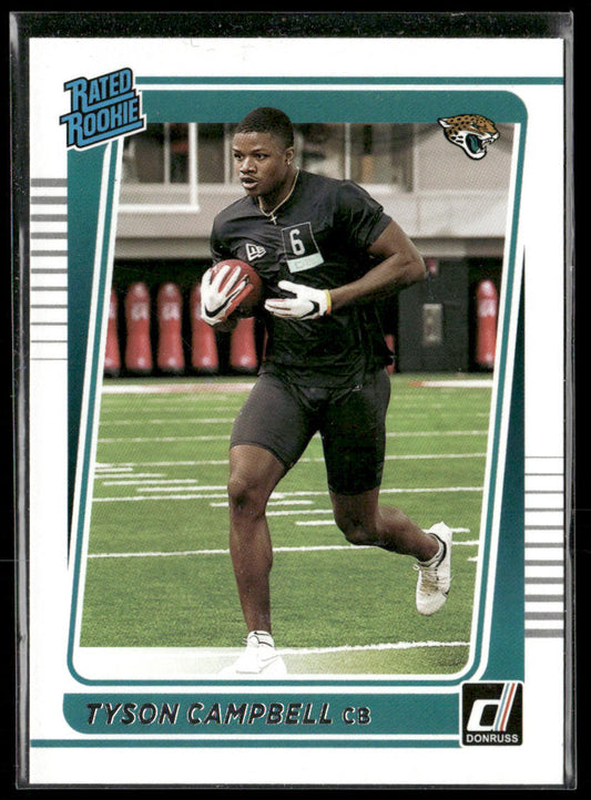 Tyson Campbell 2021 Donruss #347 RC Jacksonville Jaguars