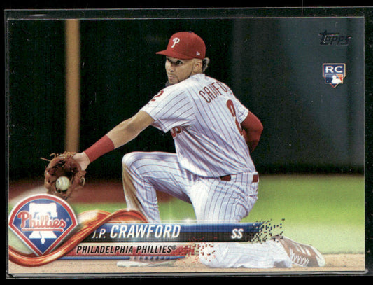 J.P. Crawford 2018 Topps Rainbow Foil #219 RC Philadelphia Phillies
