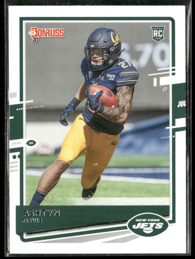 Ashtyn Davis 2020 Donruss #295 RC New York Jets