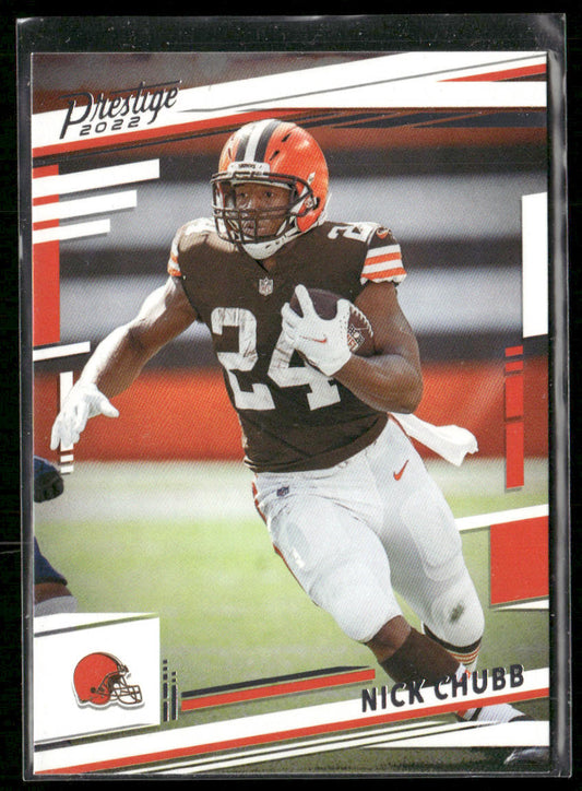 Nick Chubb 2022 Panini Prestige #68 Cleveland Browns