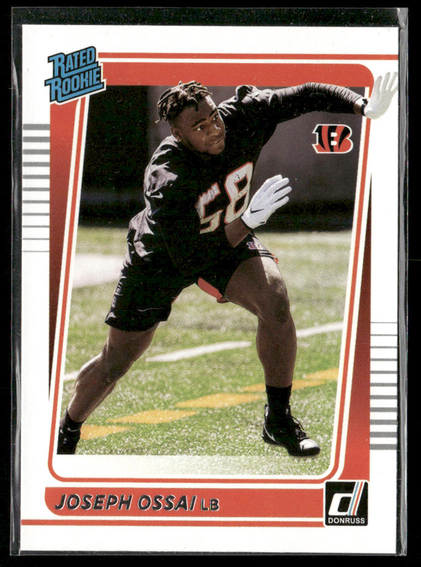 Joseph Ossai 2021 Donruss #327 RC Cincinnati Bengals