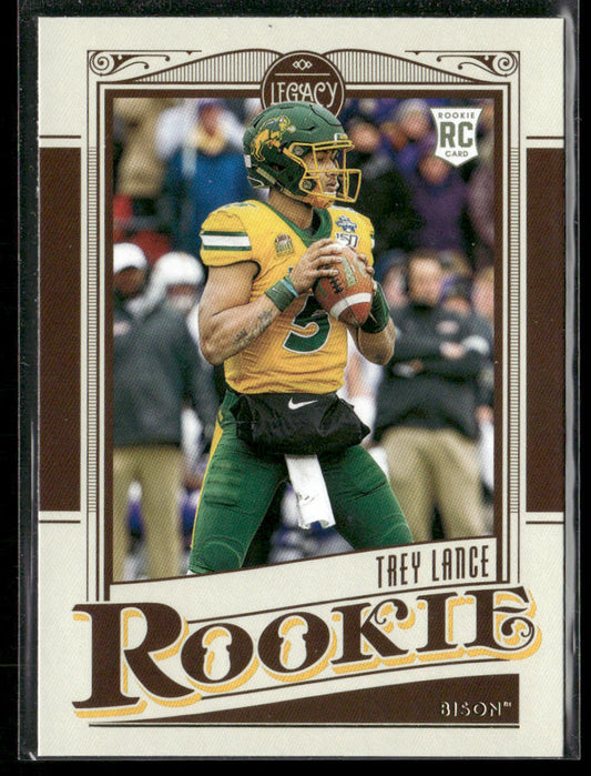 Trey Lance 2021 Panini Legacy #144 RC North Dakota State Bison