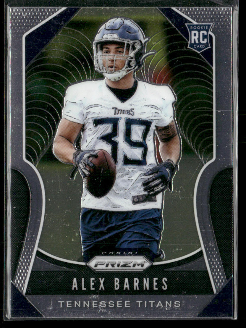 Alex Barnes 2019 Panini Prizm #377 RC Tennessee Titans