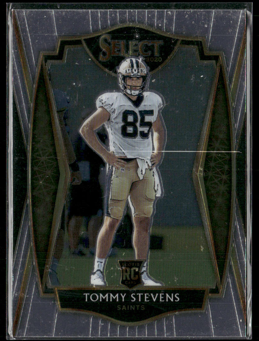 Tommy Stevens 2020 Panini Select #188 RC New Orleans Saints