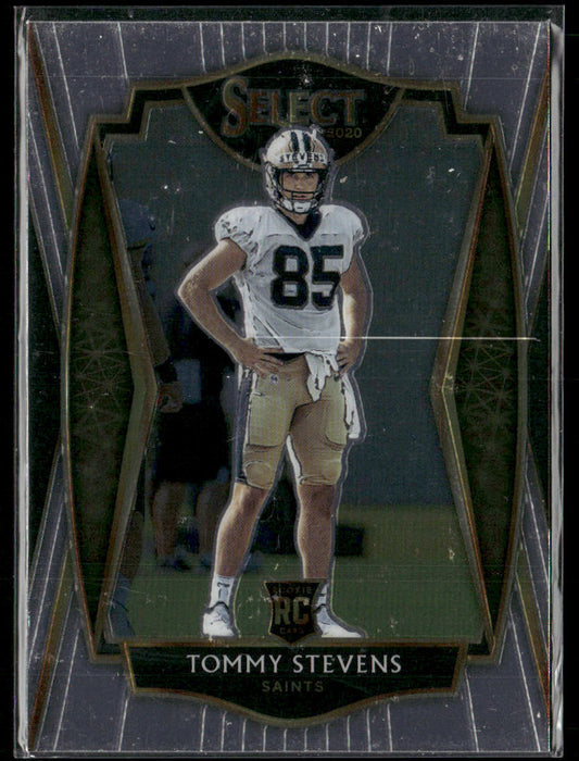 Tommy Stevens 2020 Panini Select #188 RC New Orleans Saints