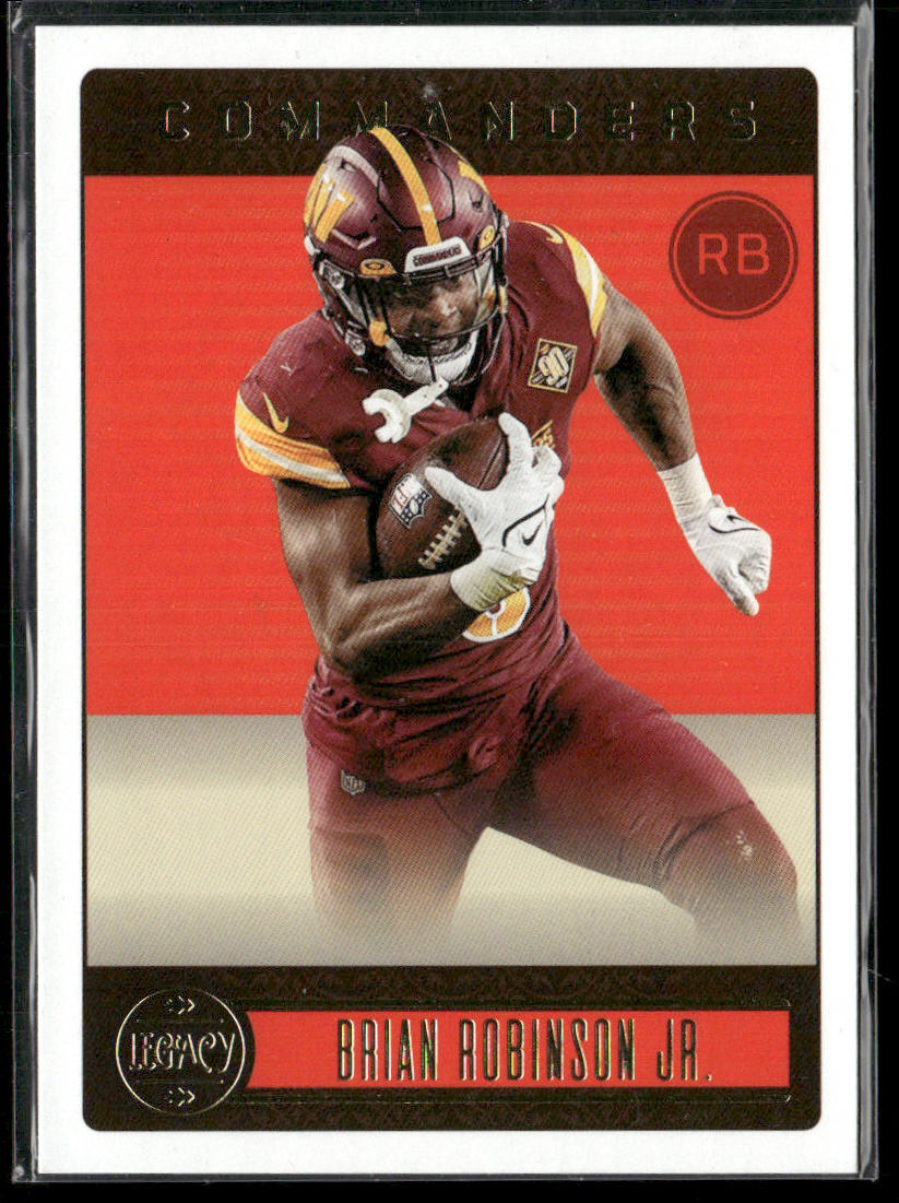 Brian Robinson Jr. 2023 Panini Legacy #99 Washington Commanders
