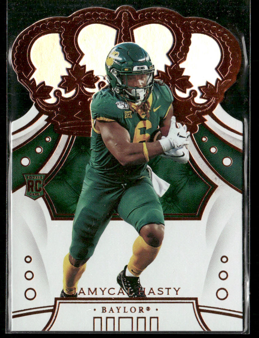 JaMycal Hasty 2020 Panini Chronicles Draft Picks Crown Royale Draft Picks #94