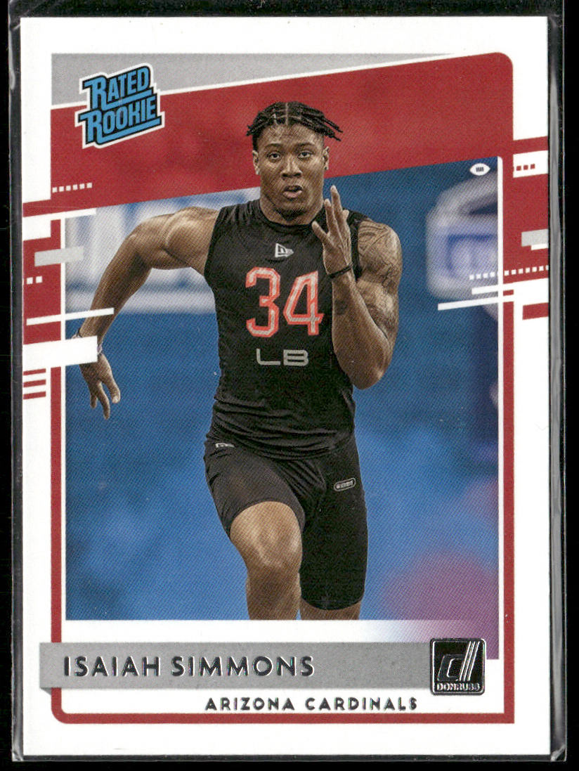 Isaiah Simmons 2020 Donruss #349 RC Arizona Cardinals