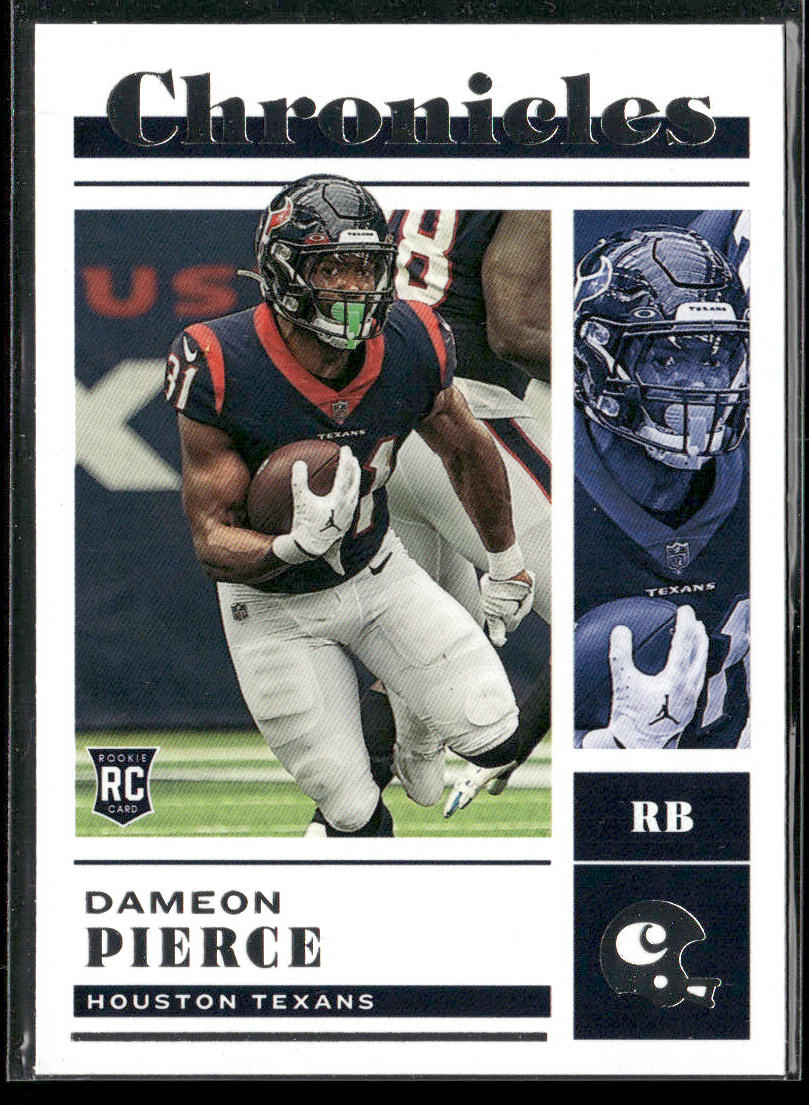 Dameon Pierce 2022 Panini Chronicles #35 RC Houston Texans