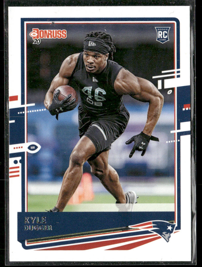 Kyle Dugger 2020 Donruss #290 RC New England Patriots